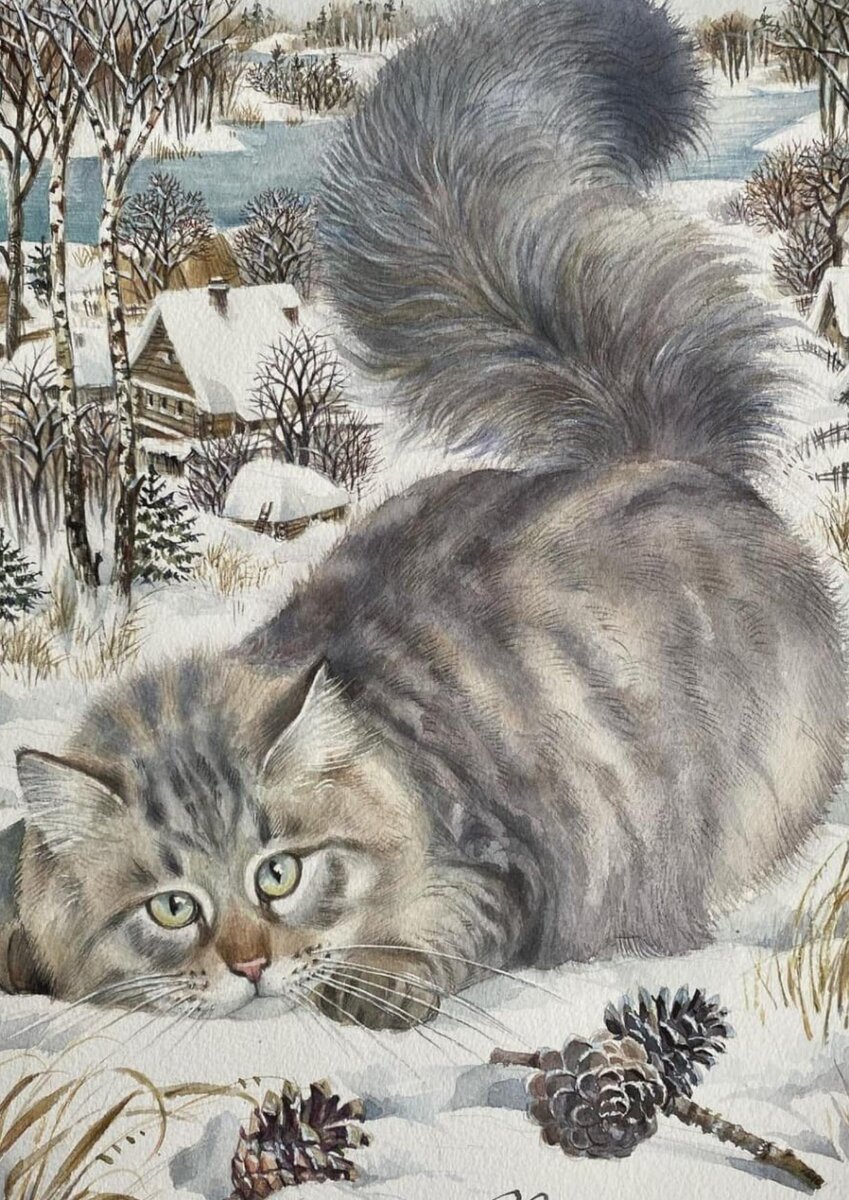 Художник Татьяна Хазова. @hazova_tanya