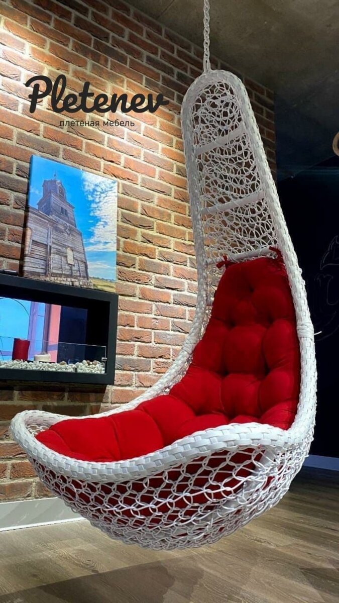 На фото кресло Лепесток в комплектации Комфорт, нагрузка 110 кг.