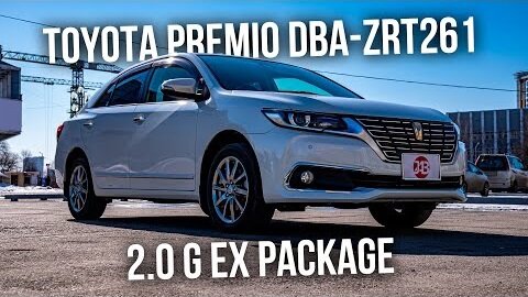 TOYOTA PREMIO 2017 | 2.0 G EX Package на шикарной КОФЕЙНОЙ коже | Авто из Японии | JAPAUTOBUY