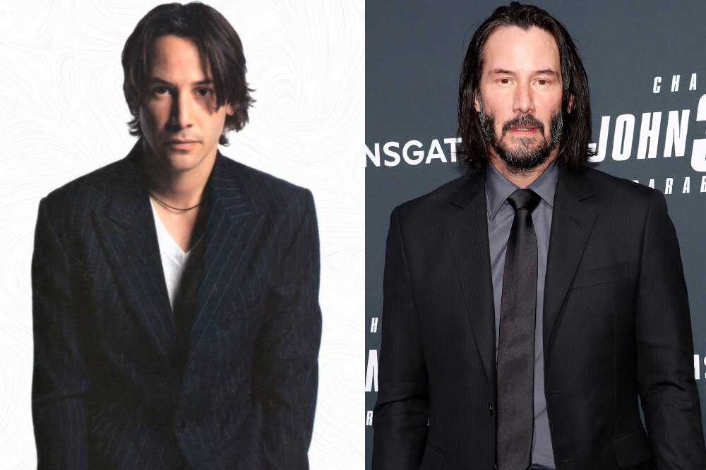    Киану Ривз в молодости и сейчас, Кинопоиск, Legion-Media