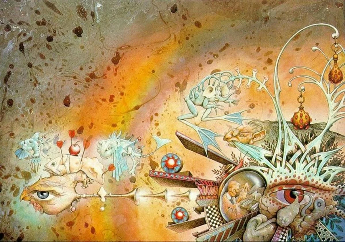 Художник илен мейер. Драган гилич (dragan gilic) - сербский художни. Сюрреализм яркие. Майкл пейдж картины. Сюрреалистические и абстрактные иллюстрации.