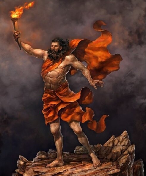 Огонь людям