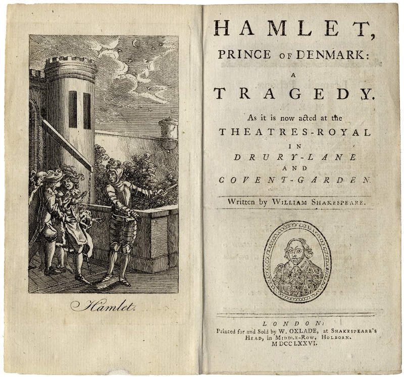 Титульный лист пьесы. Лондон, 1776 год