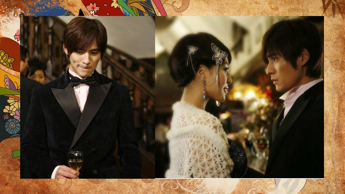 Сын банкира Шэн Ю Жу (Вик Чжоу) и танцовщица варьете Цзинь Чжао Ли (Фань Бин Бин)