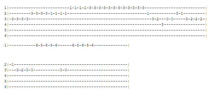 табулатура