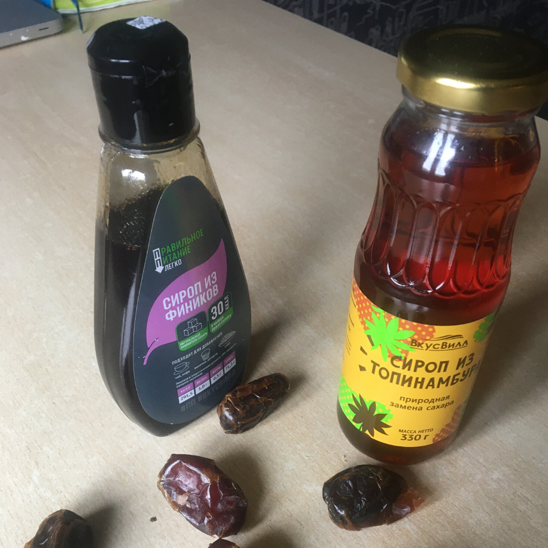 Финики и сиропы - то, чем я заменяю сахар