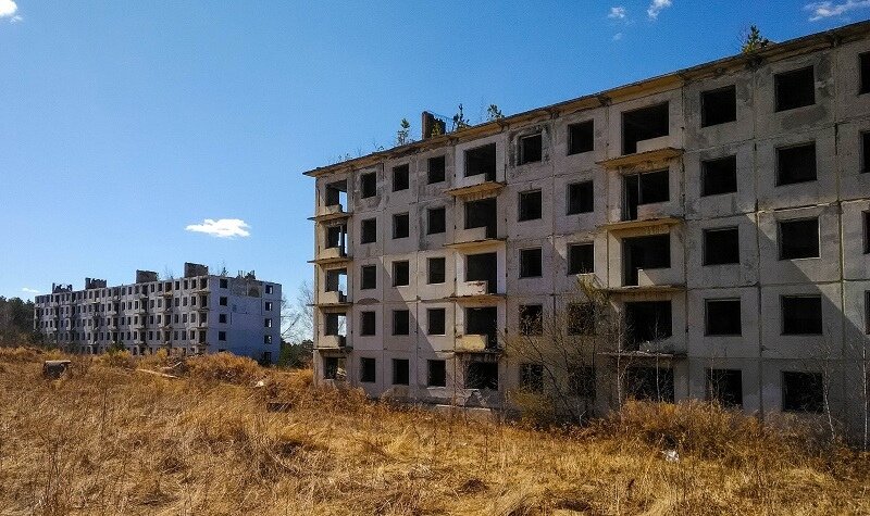 Заброшенный военный городок 