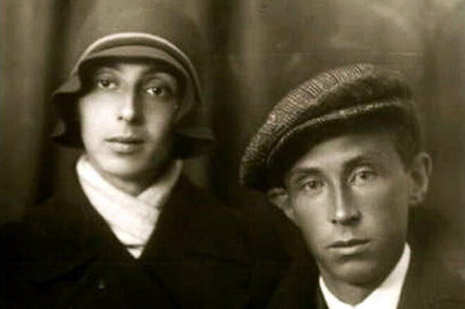 Эраст Гарин с женой Хесей Локшиной