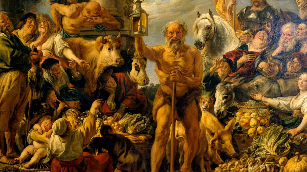 Диоген Синопский: "Ищу человека, а не негодяя".