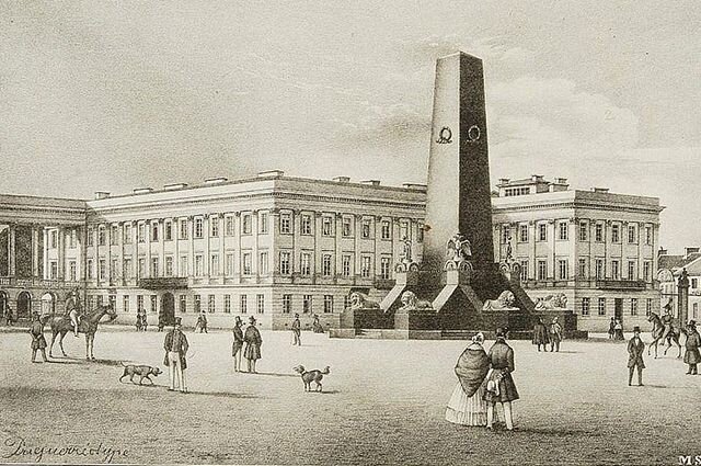 Памятник семи генералам на Саксонской площади в Варшаве. © / репродукция