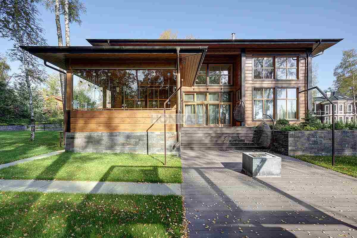 Загородный дом, архитектор Владимир Шорохов, проектная и строительная организация — HONKA (Росса Ракенне СПб)