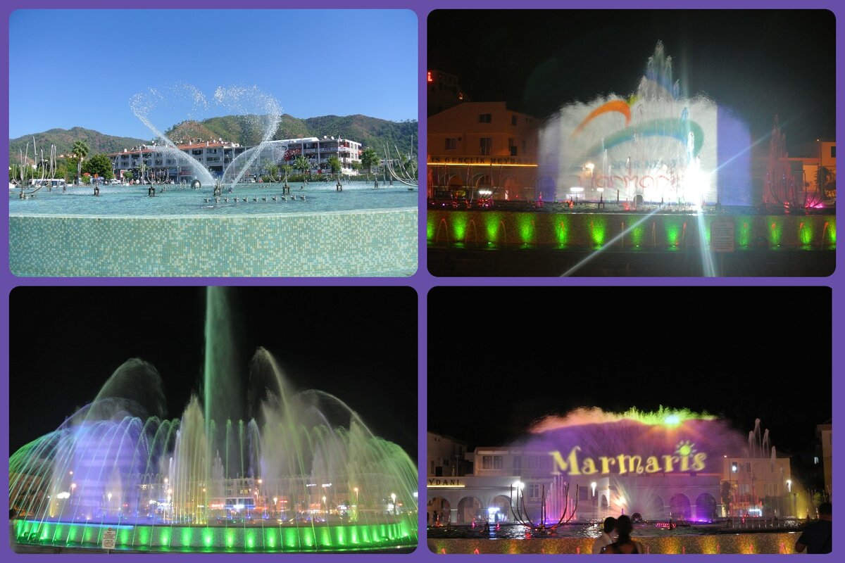 Поющий фонтан в Мармарисе