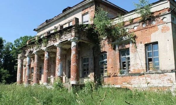 фото усадьбы до начала реставрационных работ