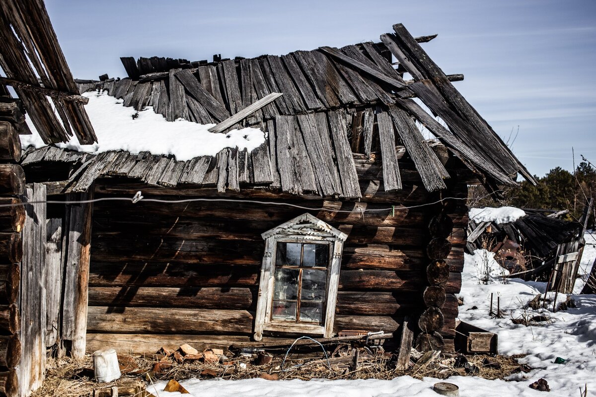 Заброшенные деревни сибири фото