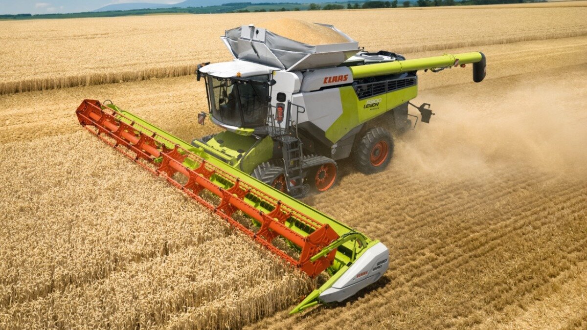 Фото: glavpahar.ru
Зерноуборочный комбайн Claas Lexion 8900