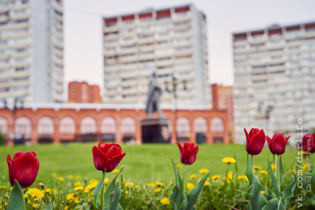 ул.Ленина (Рынок) и ул.Дзержинского (центральная почта)