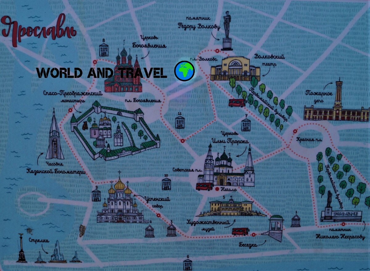 Фото из личного архива: Схема города на туристическом стенде.