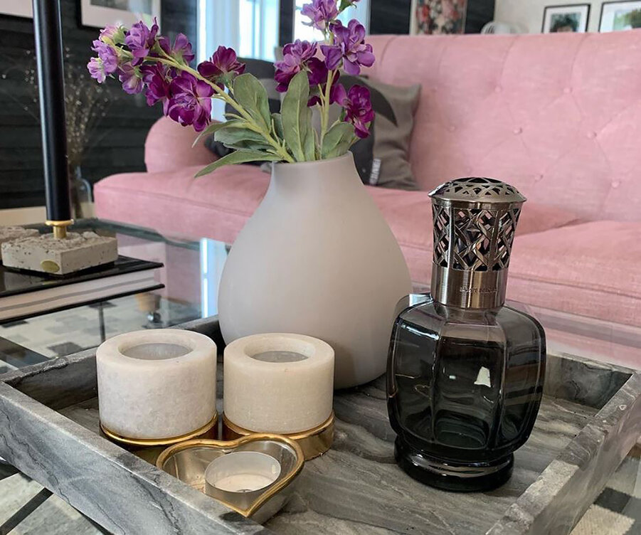 Свечи и арома лампа французского бренда  Maison Berger. 