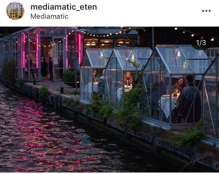 Ресторан Mediamatic в Амстердаме