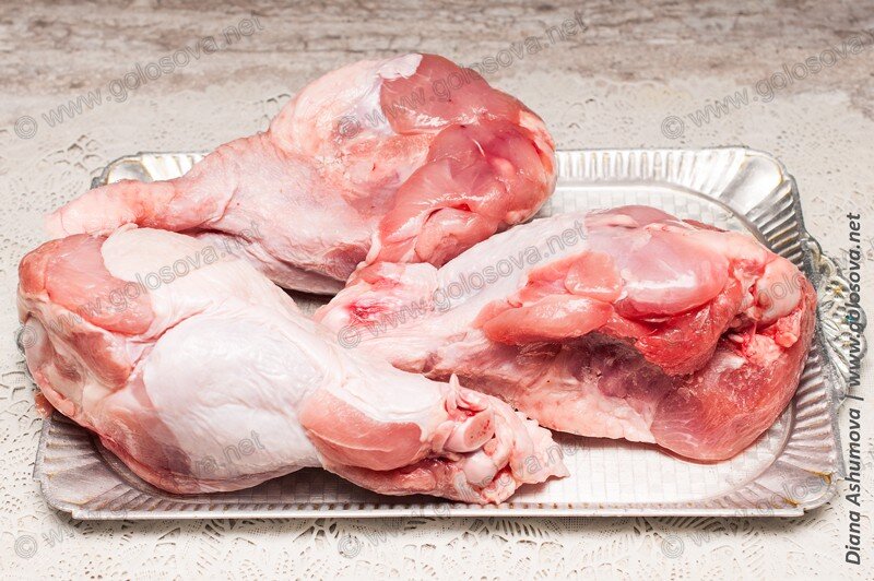 крупные плечи индейки