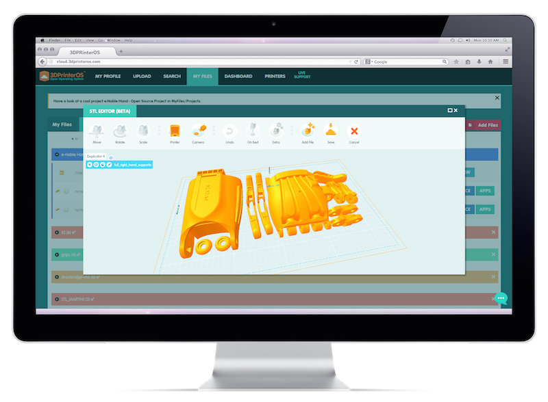3DPrinterOS