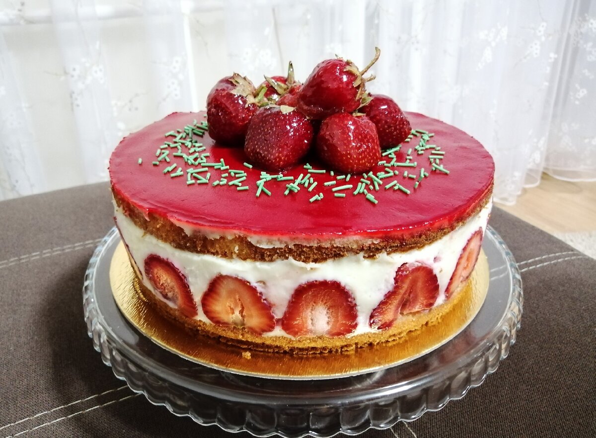 Торт Фрезье - пошаговый рецепт с фото