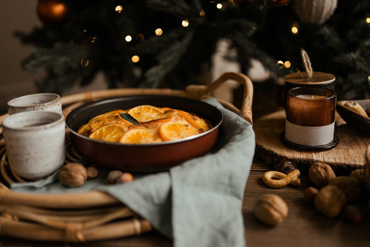 Апельсиновый кекс