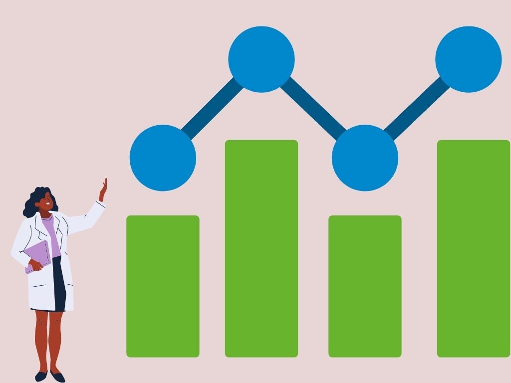 Вот так, думала я, будет идти рост моих вложений. Мой коллаж в Canva