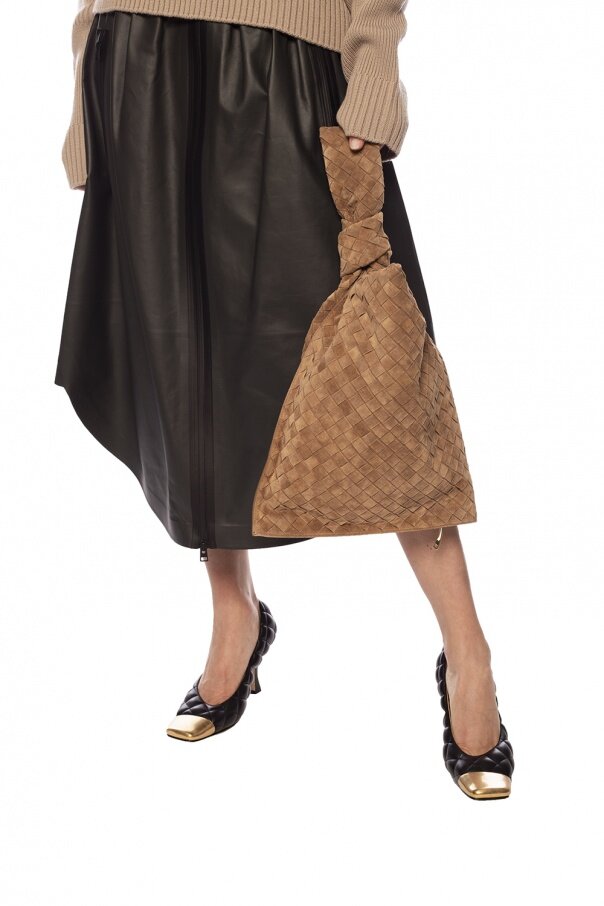 Bottega Veneta BV Twist в рыжем цвете (Фото из интернета)