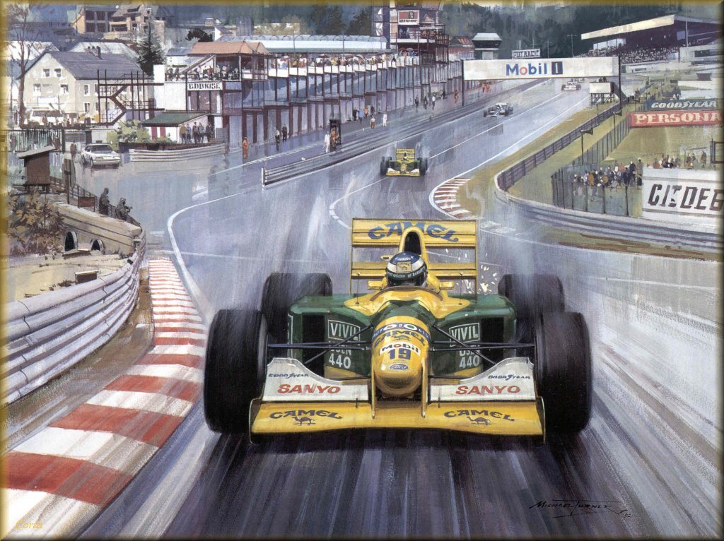 1995 год. "Benetton-Renault-B195"