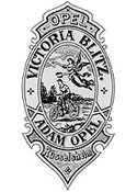 В 1890 году компания начинает заниматься производством велосипеде и создаёт новый логотип. На нём изображён велосипедист над которым летит ангел. Надпись VICTORIA BLITZ переводится как молнеиносная победа. 