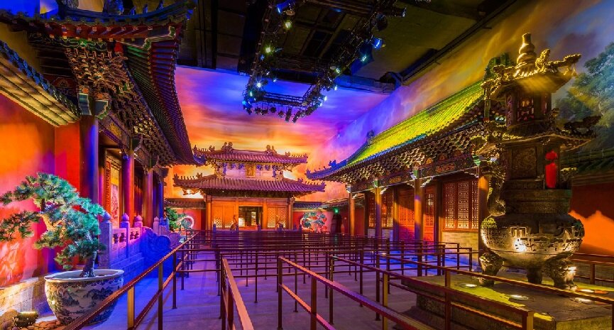 Тематическая зона в Wanda Movie Park