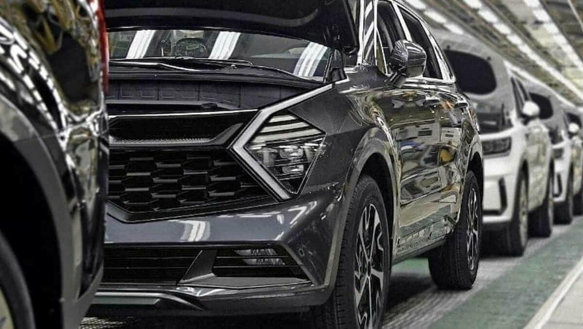 Kia Sportage 2022 уже на конвейере завода