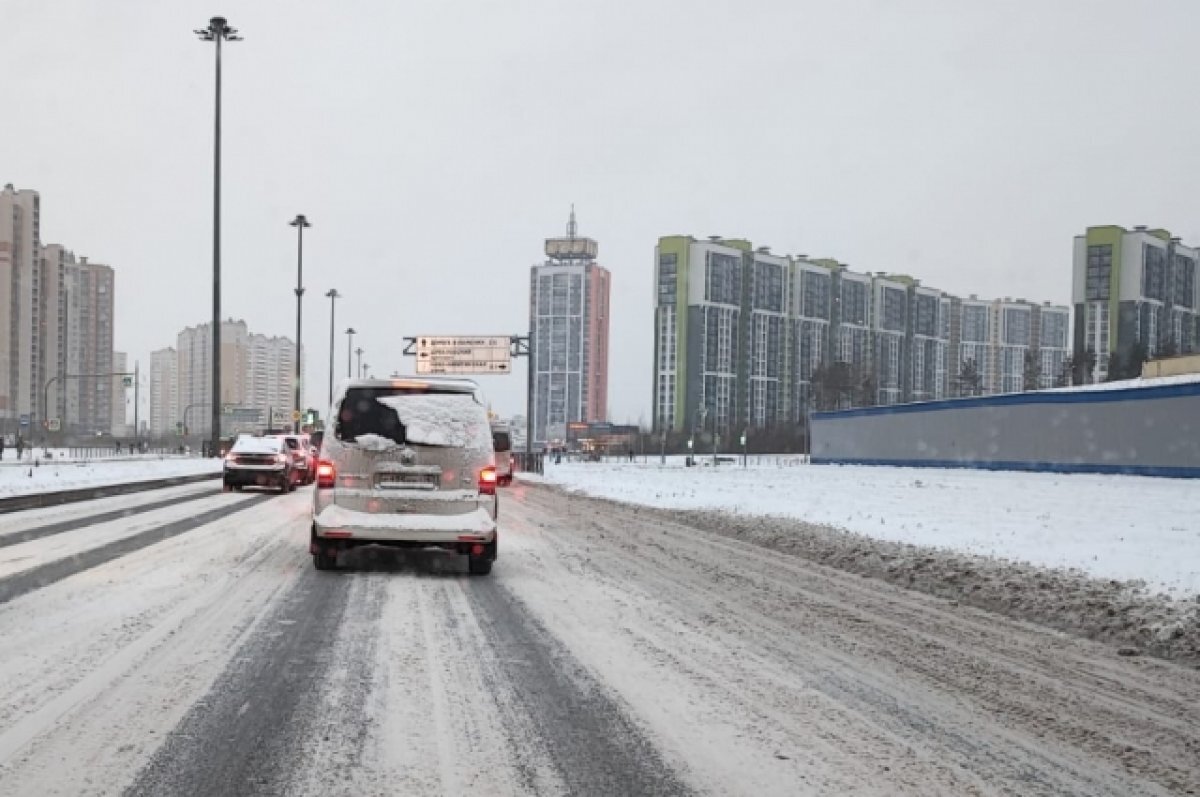    В четверг в Санкт-Петербурге пройдет небольшой снег