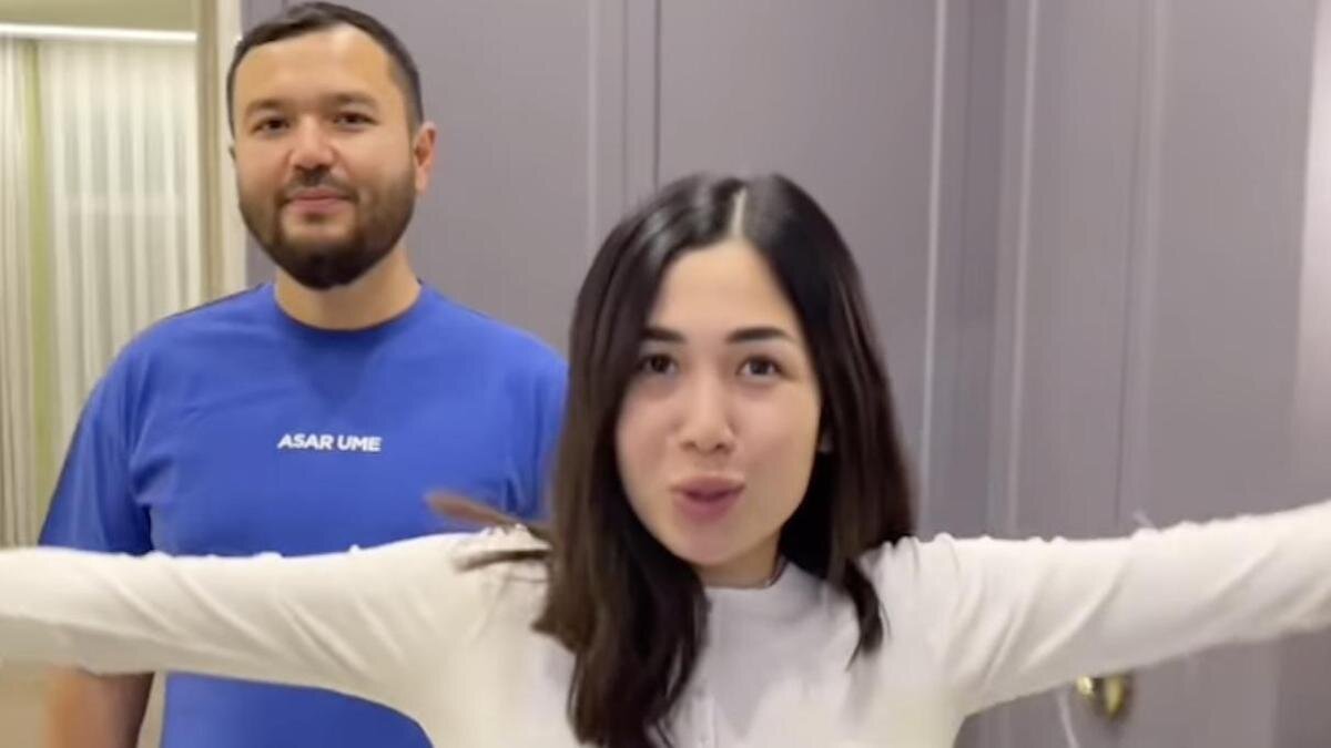    Айым Сейтметова и Талгат Итаев:instagram.com/aiymsm