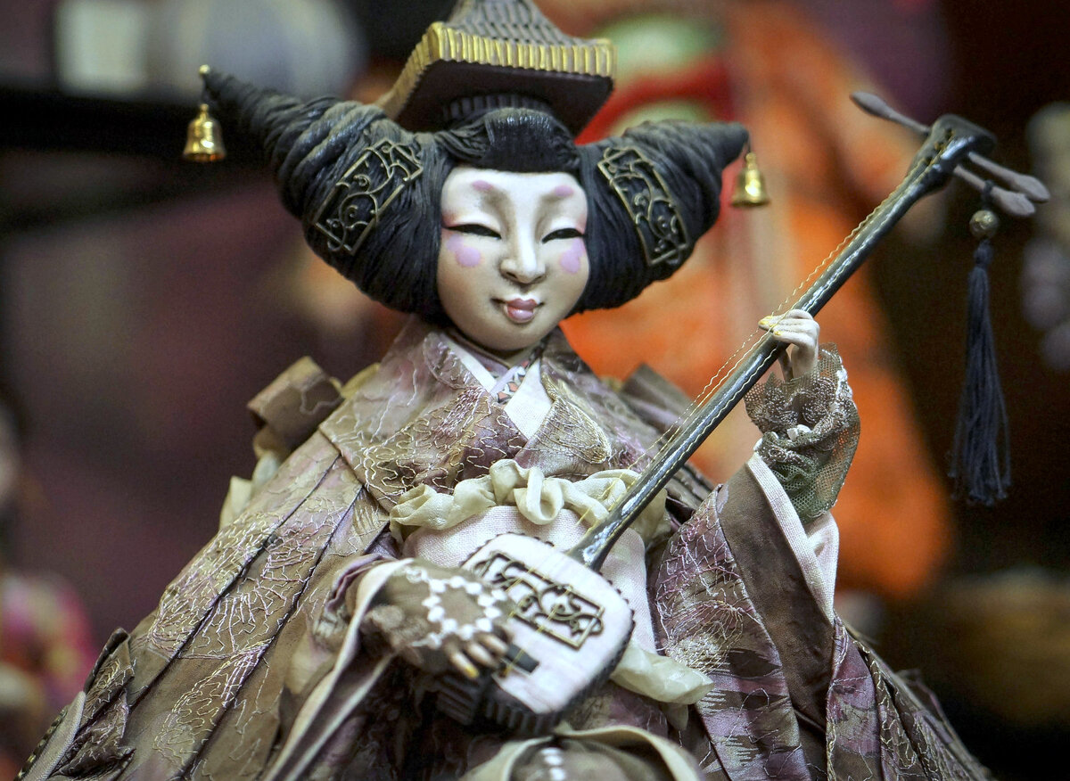 Небольшая фотозарисовка с выставки Япония. Куклы, сказки и легенды