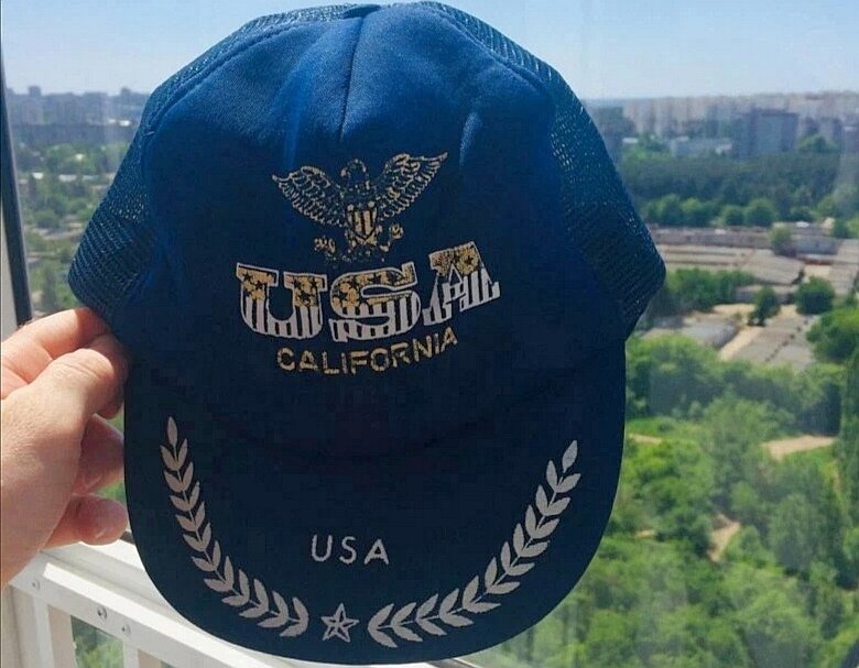 Бейсболка USA California