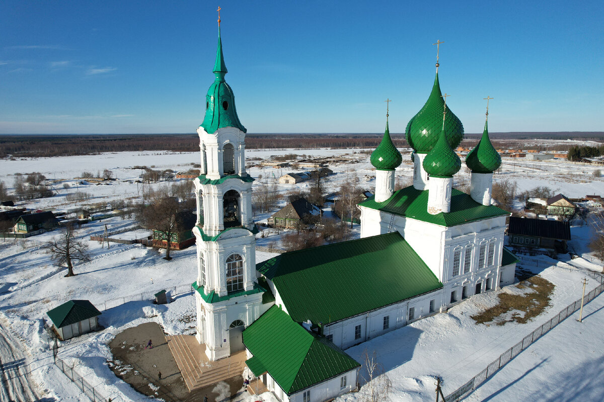 Церковь Воскресения Христова в селе Левашово | Амбассадор Ярославии /  Блогер Ярославль | Дзен