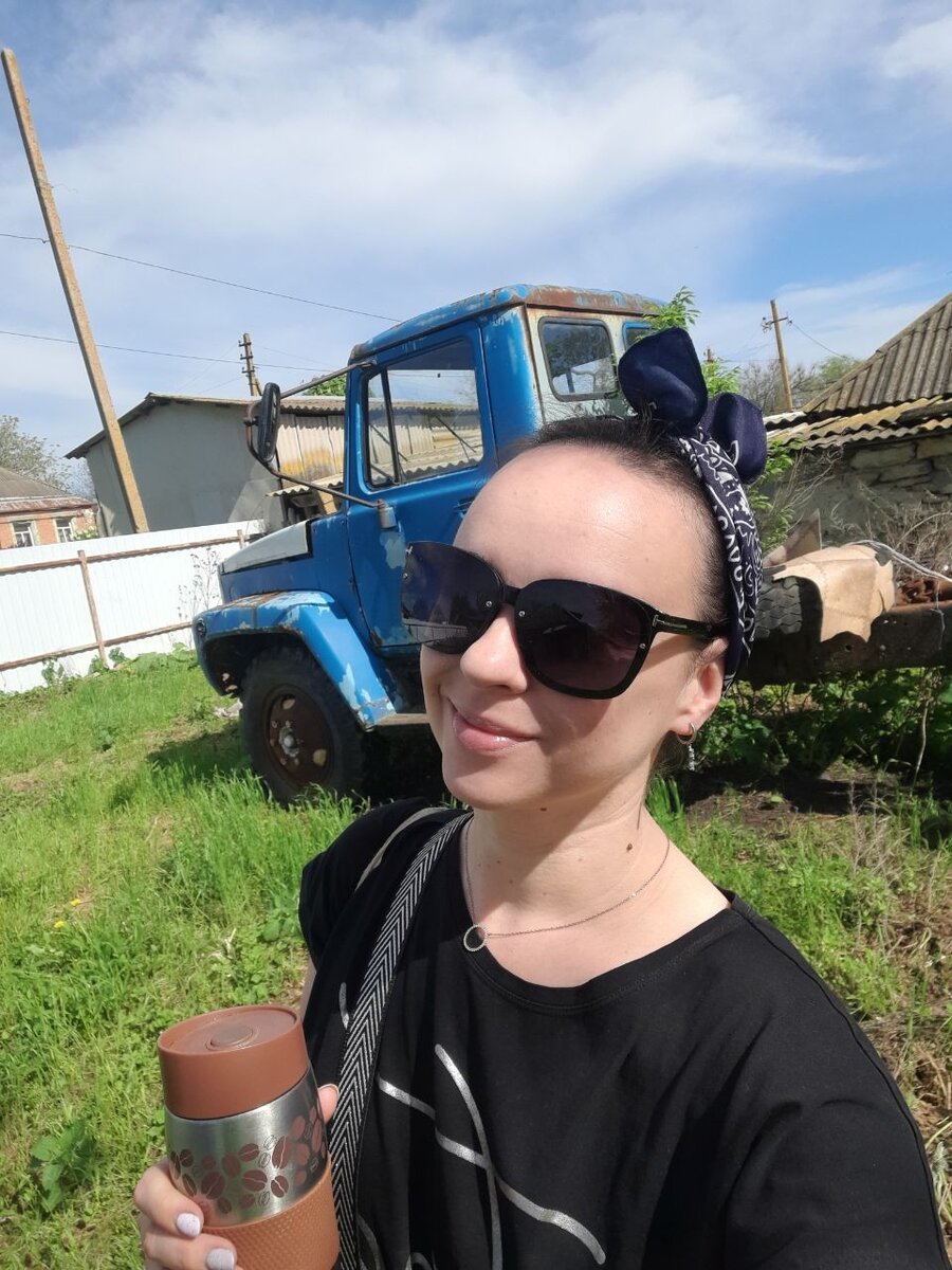 Фото добавила для того, чтобы вы прочувствовали сельский колорит :)).