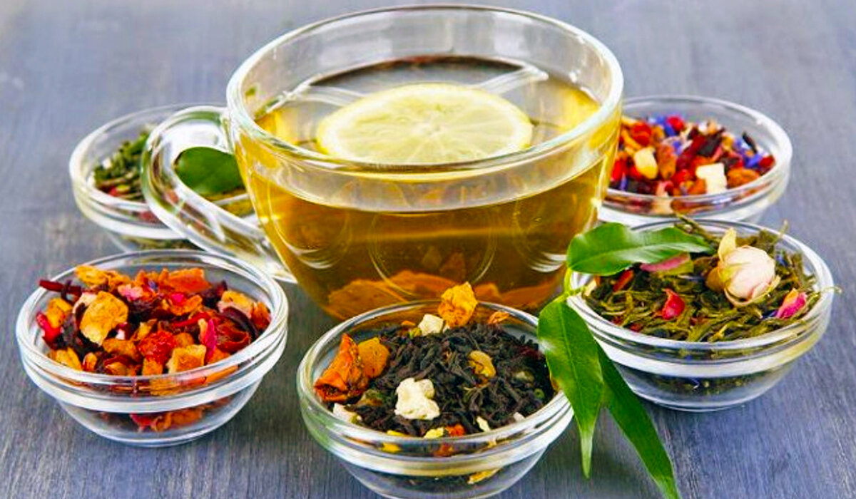 Чай с разными вкусами