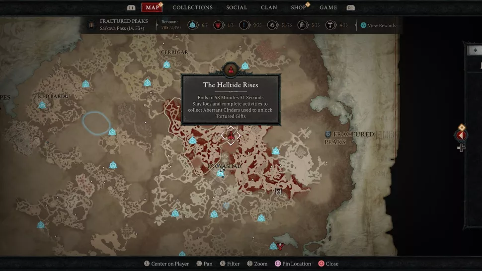 Адские волны могут появиться в любом месте карты на уровне сложности «Кошмар»