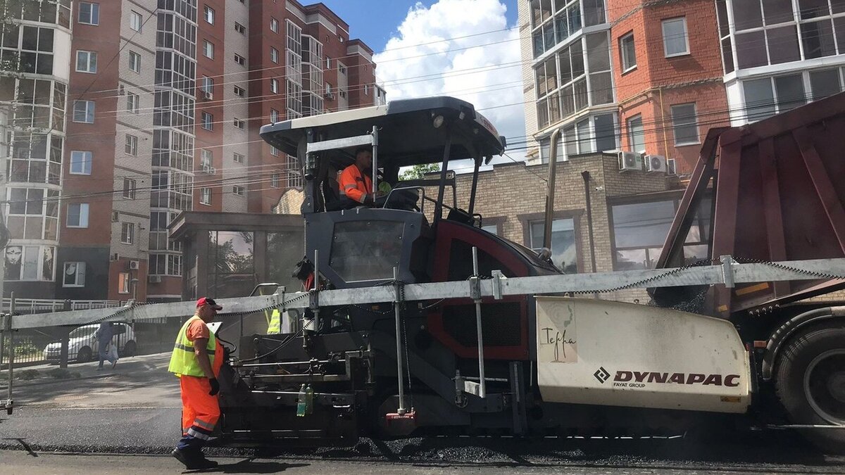    В Курске проводят ямочный ремонт между проспектами Плевицкой и Клыкова