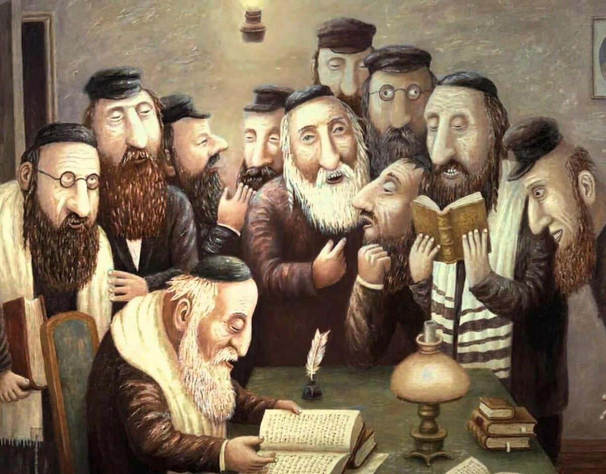 Сионские мудрецы пишут письмо турецкому султану 