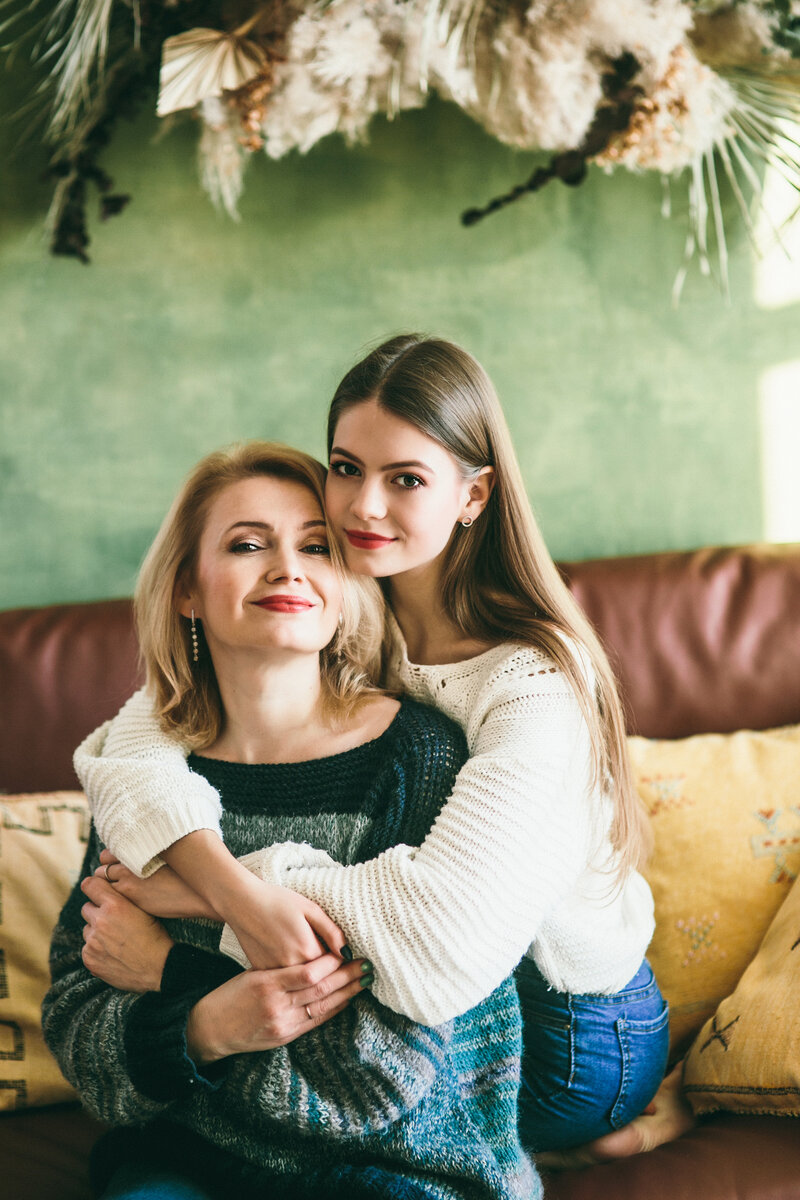 Мама Тамила и дочка Алиса
