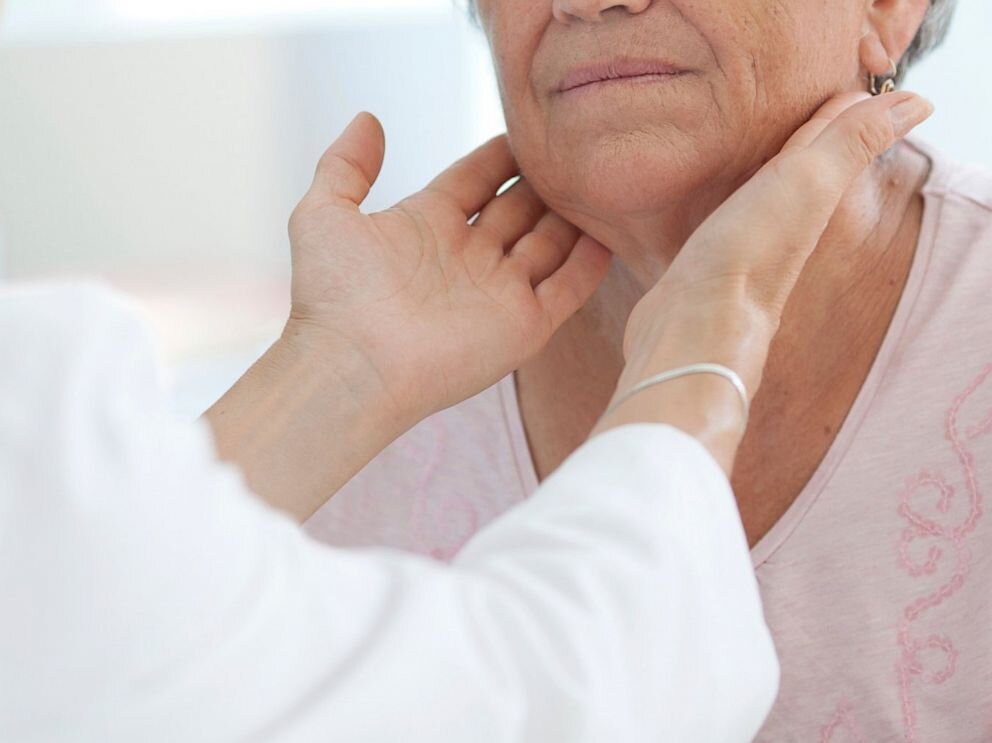 МРТ мягких тканей шеи — слюнных желёз, лимфоузлов, щитовидной железы