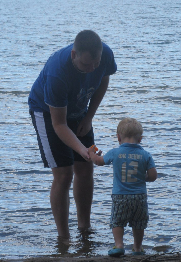 Дмитрий. Сын Андрей. Фото из семейного архива