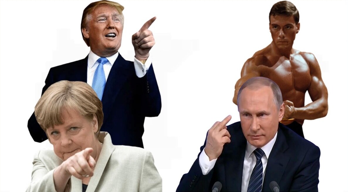 И многих других таким образом. Putin&Trump галстуки. Прикольные фотоколлажи Путина и Трампа.