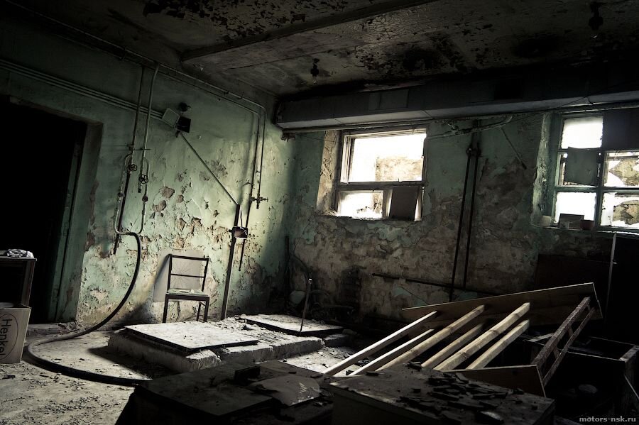 Фото детского дома после закрытия. 