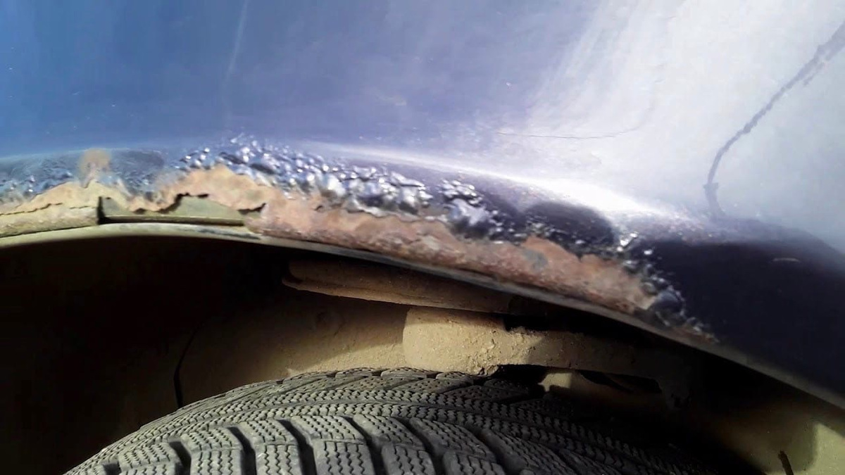 Ржавчина на арке - признак русской сборки