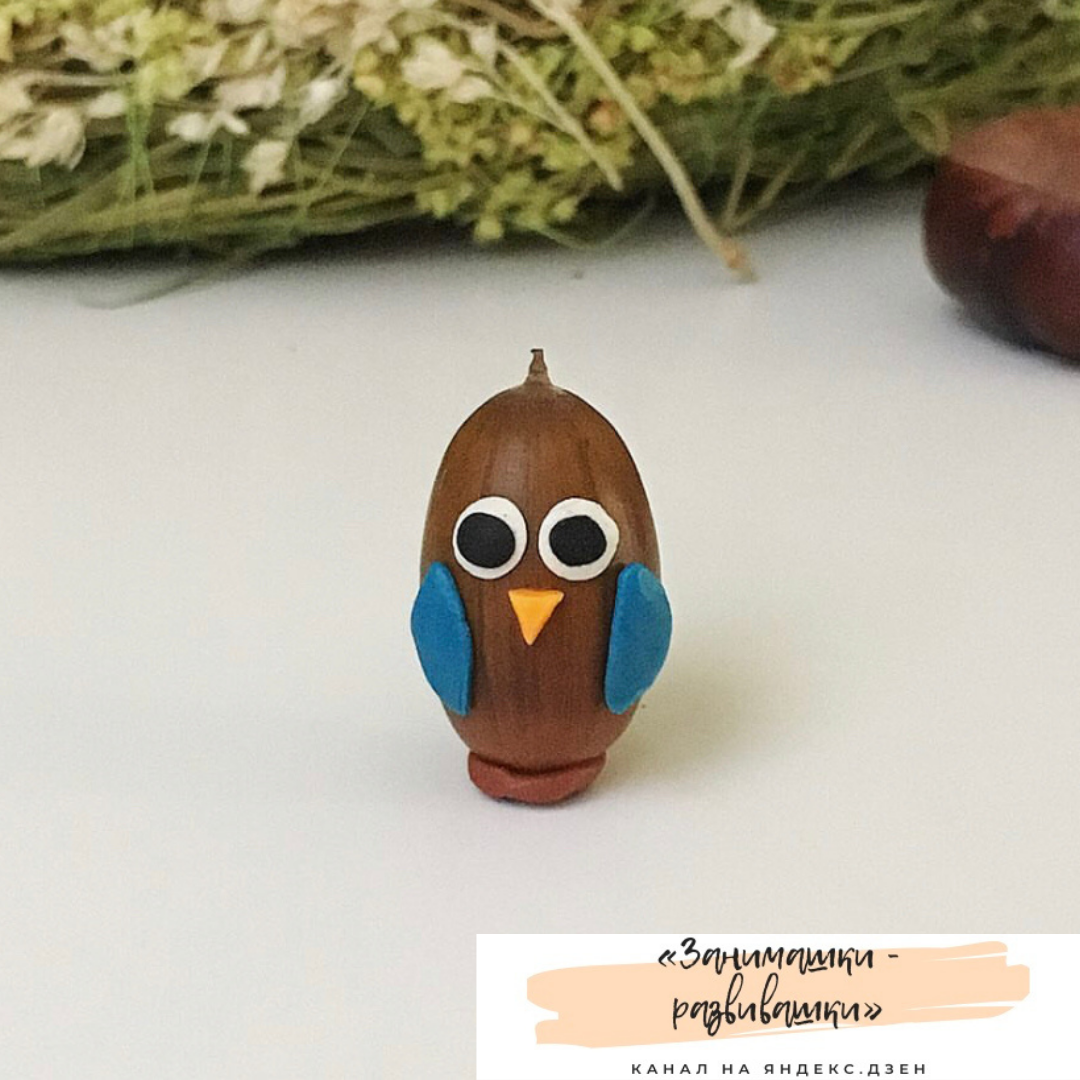 Поделки из желудей для детей